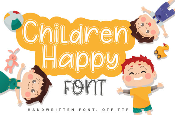 Children Happy Font