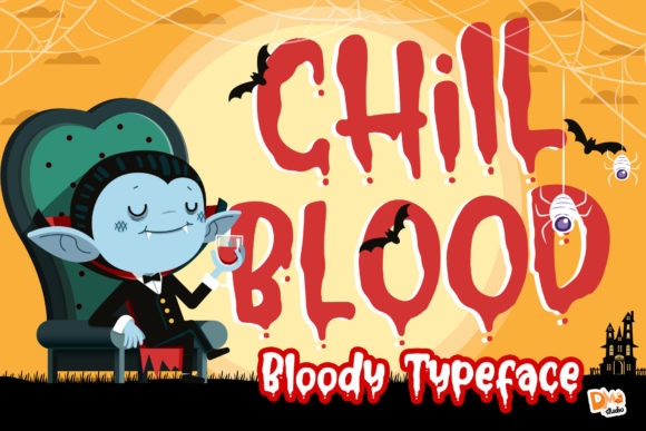 Chill Blood Font Poster 1
