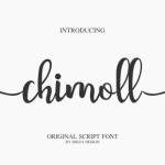 Chimoll Font Poster 1