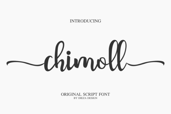 Chimoll Font Poster 1