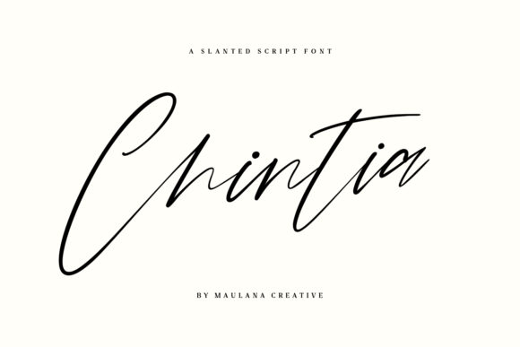 Chintia Font Poster 1