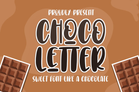 Choco Letter Font Poster 1