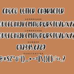 Choco Letter Font Poster 3