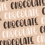 Choco Letter Font Poster 5