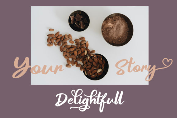 Chocolate Story Font Poster 3