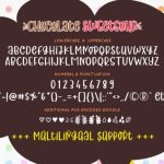 Chocolate Sweetsour Font Poster 7