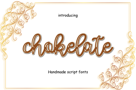 Chokelate Font Poster 1