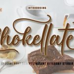 Chokellate Font Poster 1
