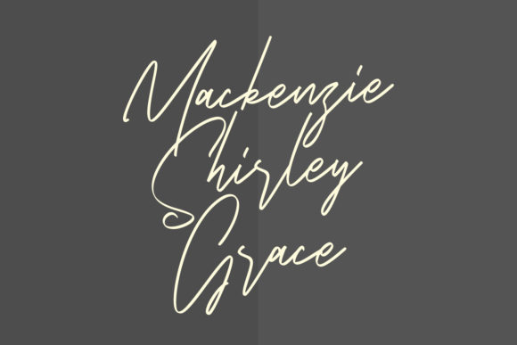 Chordettes Font Poster 5