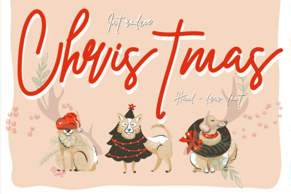 Christmas Font Poster 1