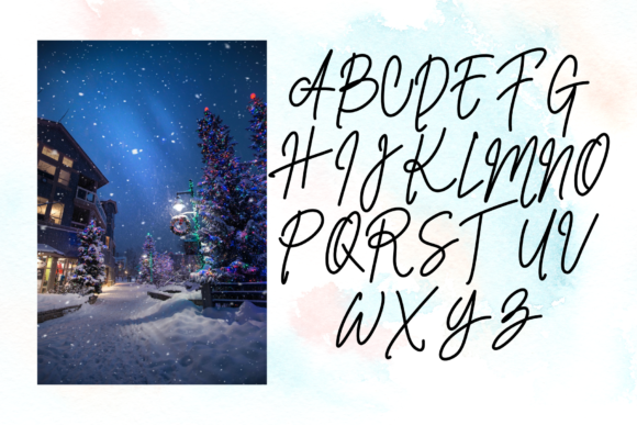 Christmas Font Poster 6