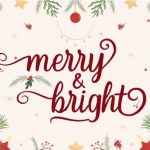 Christmas Font Poster 6