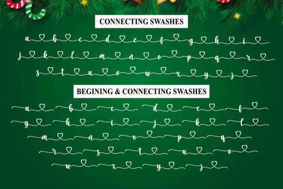 Christmas Blessings Font Poster 17
