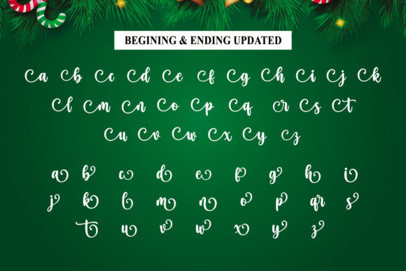 Christmas Blessings Font Poster 18