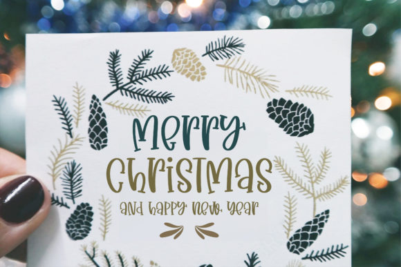 Christmas Comedy Font Poster 7