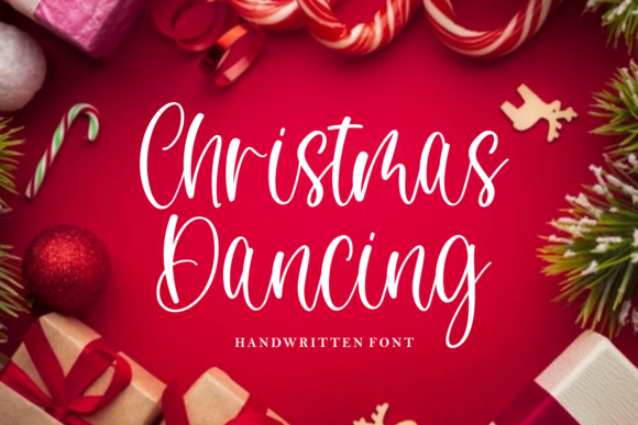 Christmas Dancing Font