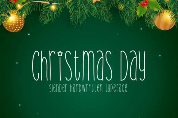 Christmas Day Font