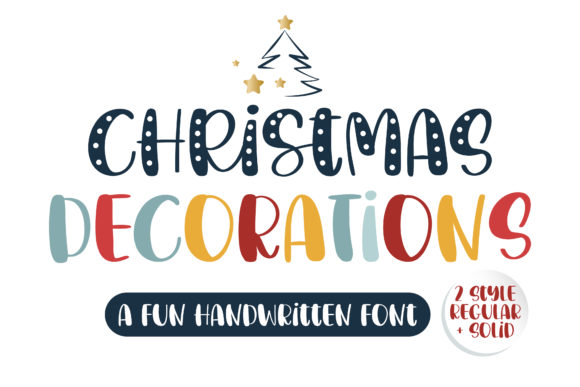 Christmas Decorations Font