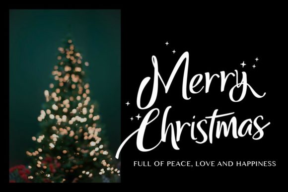 Christmas Gallery Font Poster 6