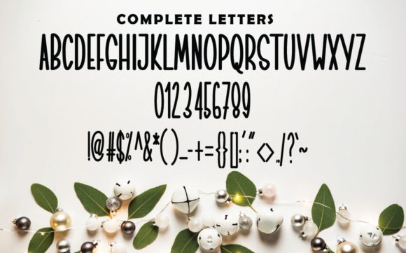 Christmas Gift Font Poster 4