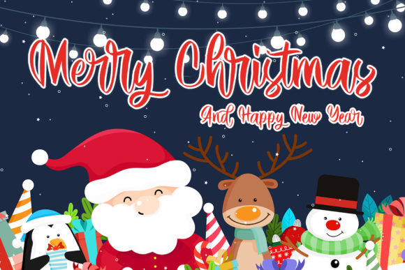 Christmas Journey Font Poster 4