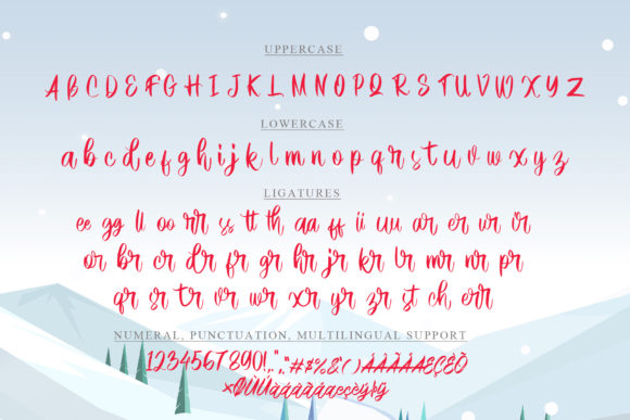 Christmas Journey Font Poster 7