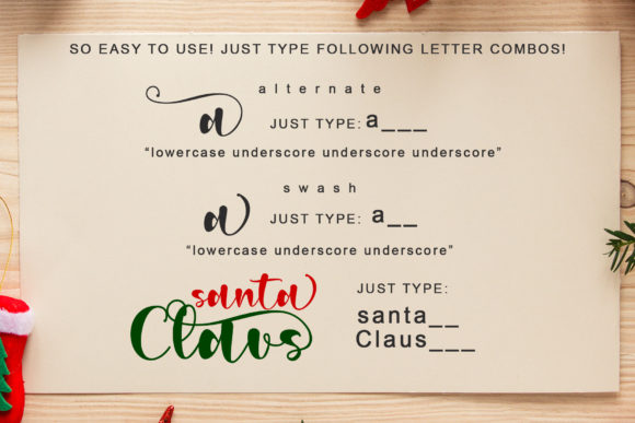 Christmas Magic Font Poster 4
