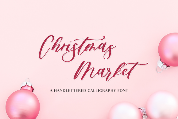 Christmas Market Font Christmas Market Font Poster 1