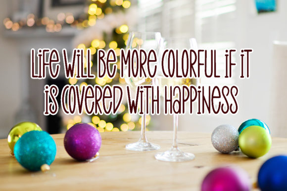 Christmas Moment Font Poster 5