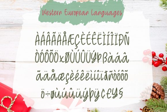 Christmas Moment Font Poster 10