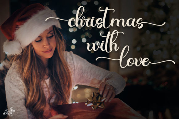 Christmas Night Font Poster 3