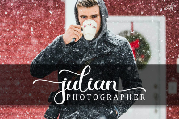 Christmas Night Font Poster 6