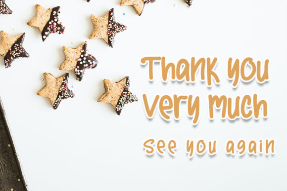 Christmas Party Font Poster 5