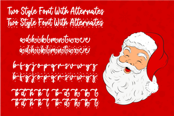 Christmas Present Font Poster 2