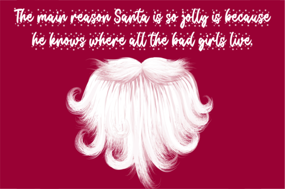 Christmas Present Font Poster 8