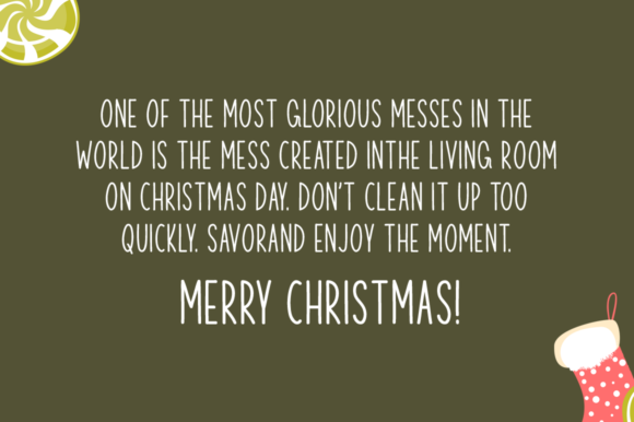 Christmas Respite Font Poster 2