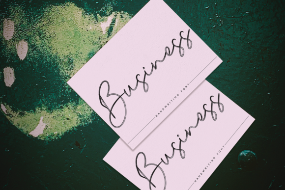 Christmas Snow Winter Font Poster 2