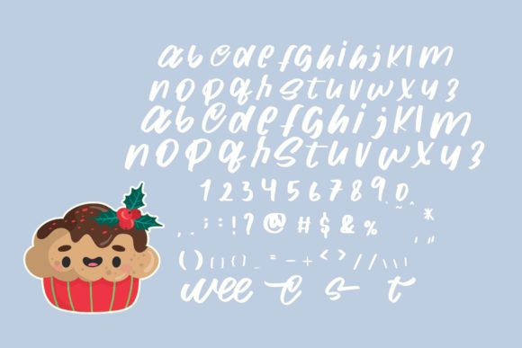 Christmas Sweet Font Poster 2