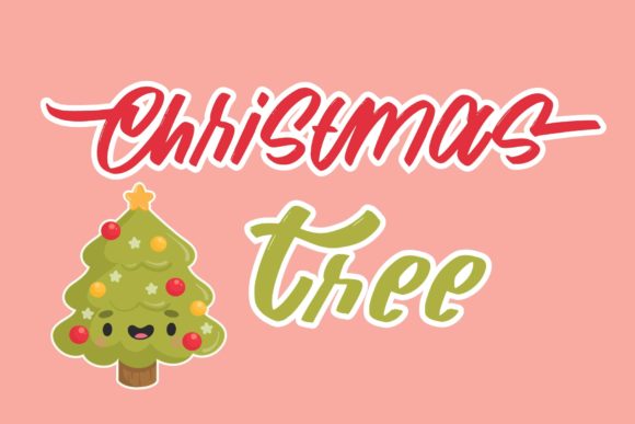 Christmas Sweet Font Poster 3