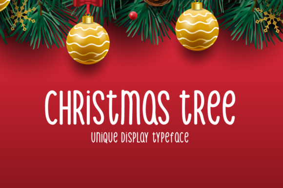 Christmas Tree Font