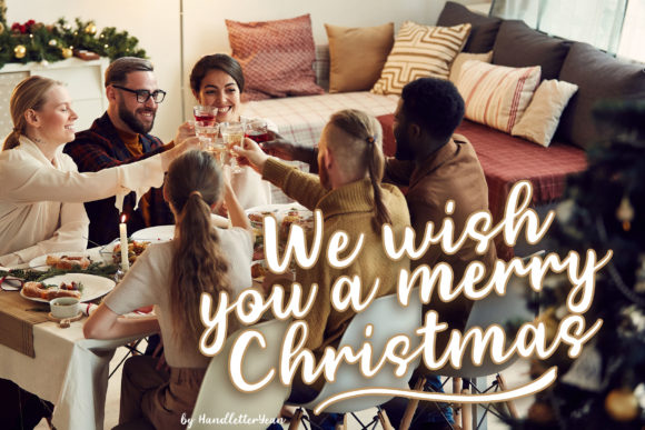 Christmas Warmth Font Poster 4