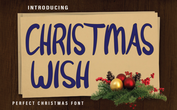 Christmas Wish Font