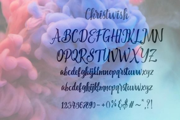 Christwish Font Poster 8