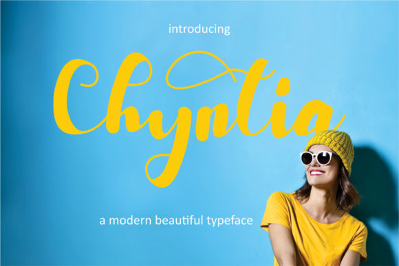 Chyntia Font Poster 1