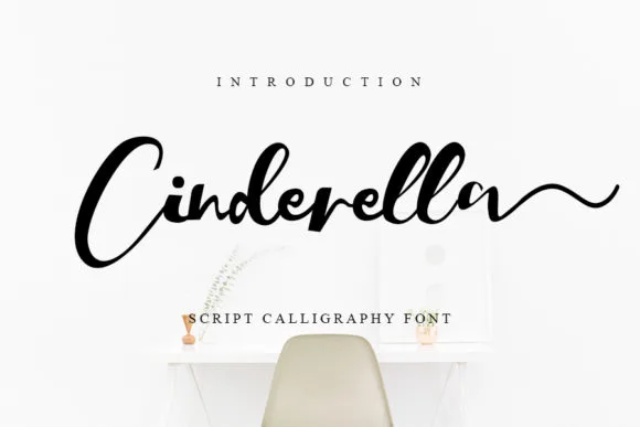 Cinderella Font Cinderella Font Poster 1