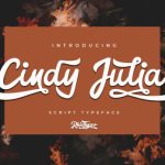 Cindy Julia Font Poster 1