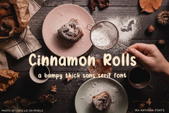 Cinnamon Rolls Font Poster 1