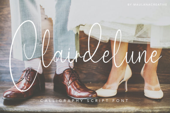 Clairdelune Font Poster 1