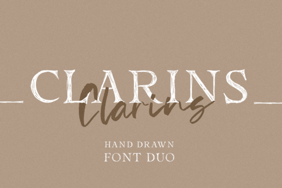 Clarins Font Poster 1