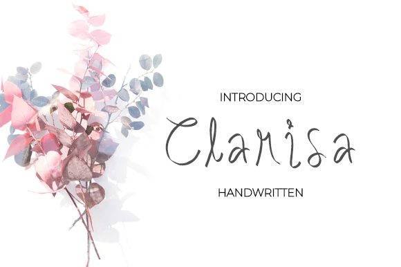 Clarisa Font Poster 1